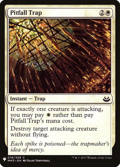 Armadilha de Alçapão — The List MM3-18