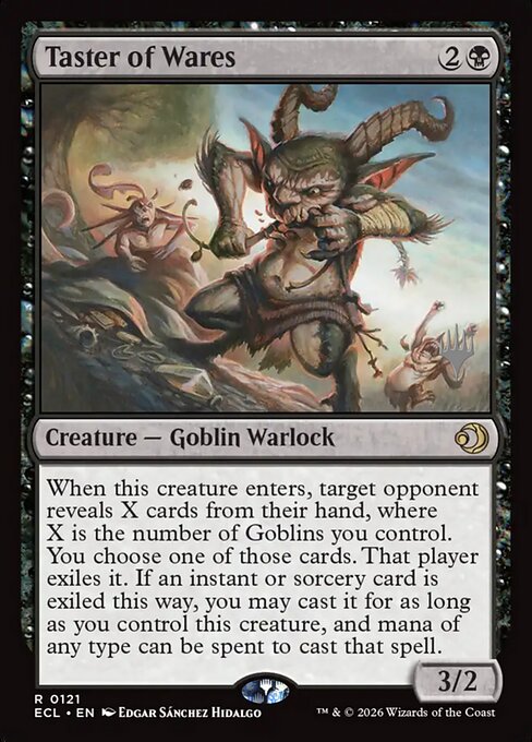 Taster of Wares — Lorwyn Eclipsed Promos 121p