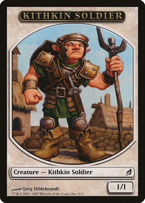 Kithkin Soldier — Lorwyn Tokens 3