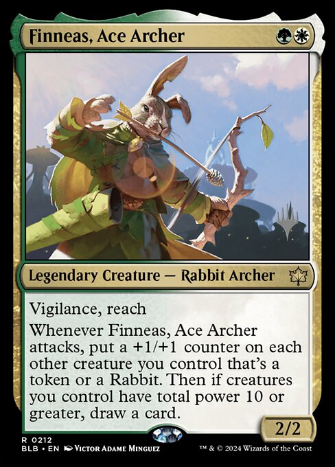 Finneas, Ace Archer — Bloomburrow Promos 212p