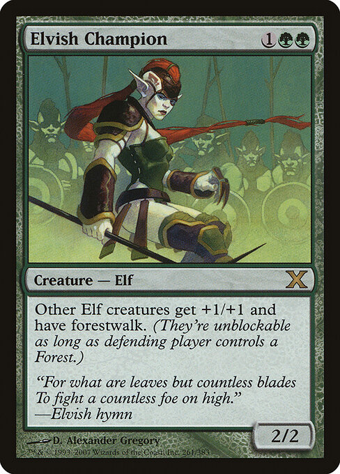 Campeão Élfico — Tenth Edition 261