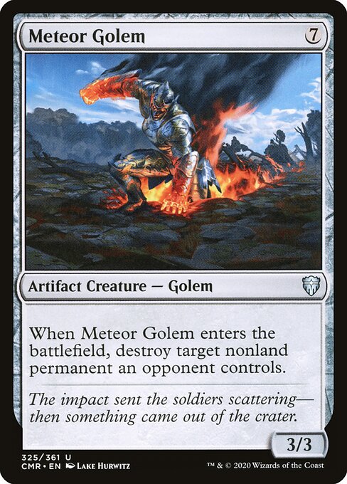 Golem Meteórico — Commander Legends 325