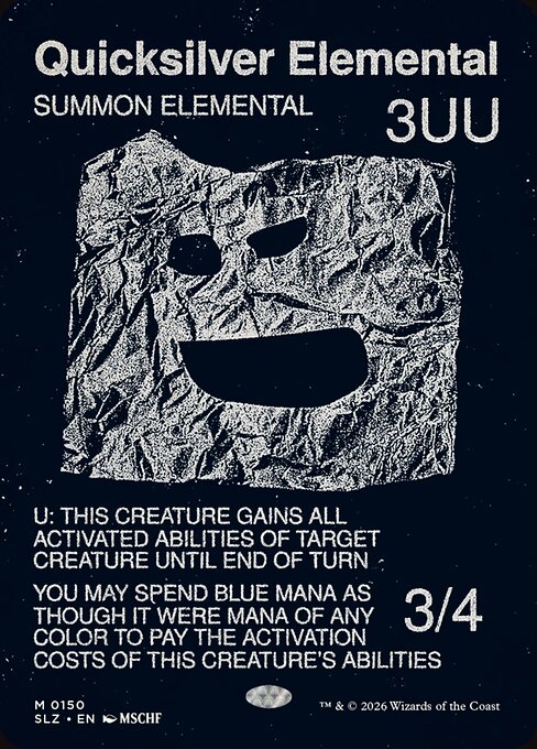 Elemental de Mercúrio — The Zeta Set 150