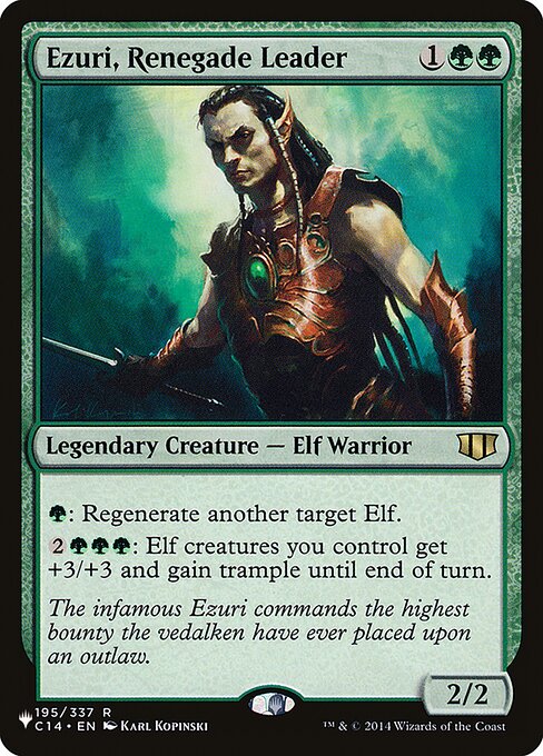 Ezuri, Líder Renegado — The List C14-195