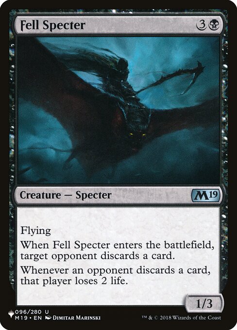 Espectro Vil — The List M19-96