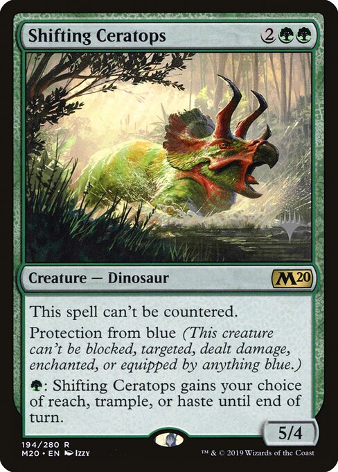 Cerátopo-camaleão — Core Set 2020 Promos 194p