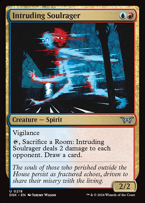 Intruding Soulrager — Duskmourn: House of Horror 218