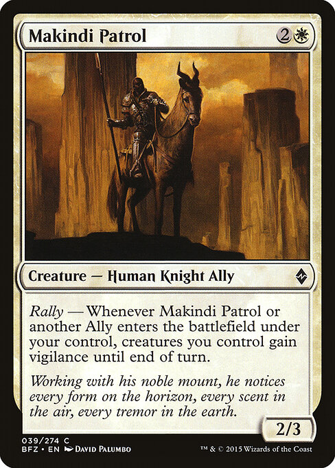 Patrulha de Makindi — Battle for Zendikar 39
