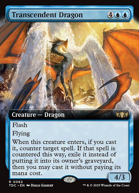 Transcendent Dragon — Tarkir: Dragonstorm Commander 62