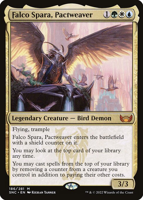 Falco Spara, Tecedor de Pactos
