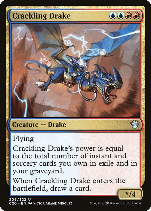 Dragonete Fagulhante — Commander 2020 206