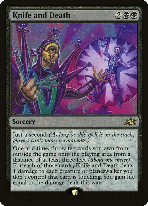 Knife and Death — Unfinity 363
