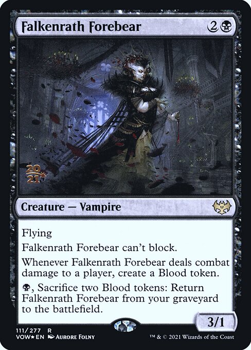 Antepassada Falkenrath — Innistrad: Crimson Vow Promos 111s