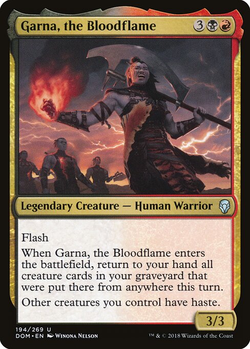 Garna, a Chama Sanguínea — Dominaria 194