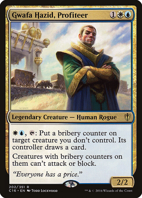 Gwafa Hazid, Especulador — Commander 2016 202