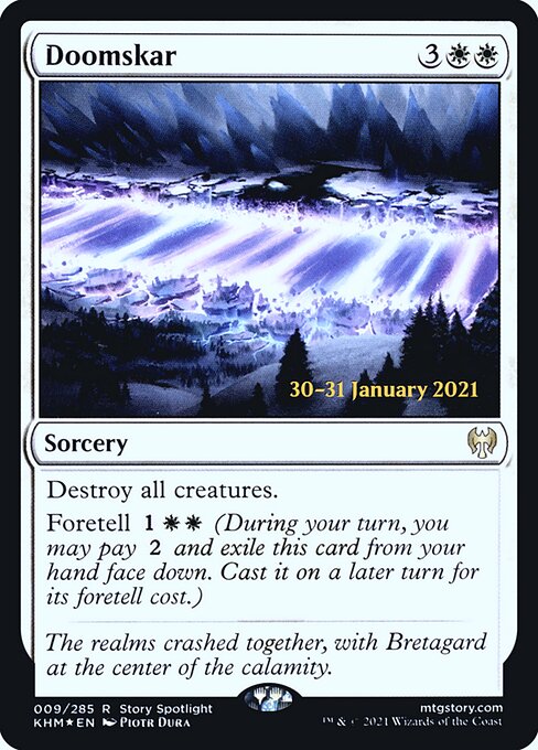 Doomskar, A Grande Colisão — Kaldheim Promos 9s
