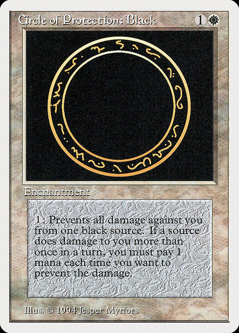 Círculo de Proteção: Preto — Summer Magic / Edgar 9