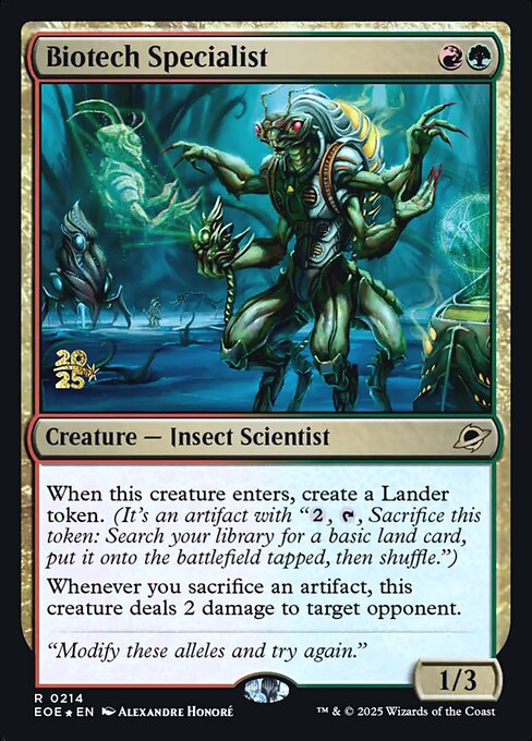 Biotech Specialist — Edge of Eternities Promos 214s