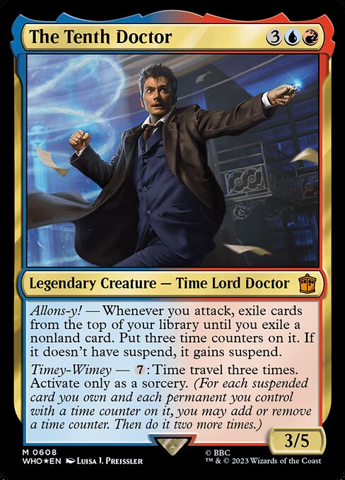 The Tenth Doctor — Doctor Who 608