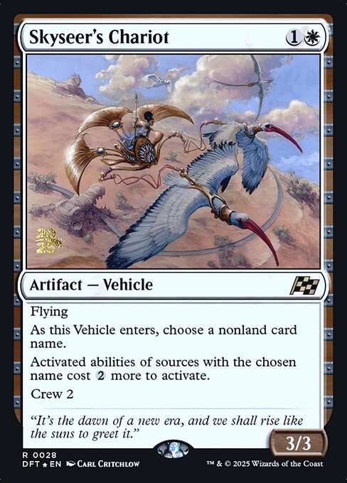 Skyseer's Chariot — Aetherdrift Promos 28s