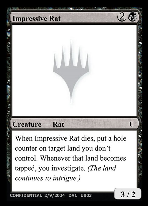 Impressive Rat — Unknown Event UB03
