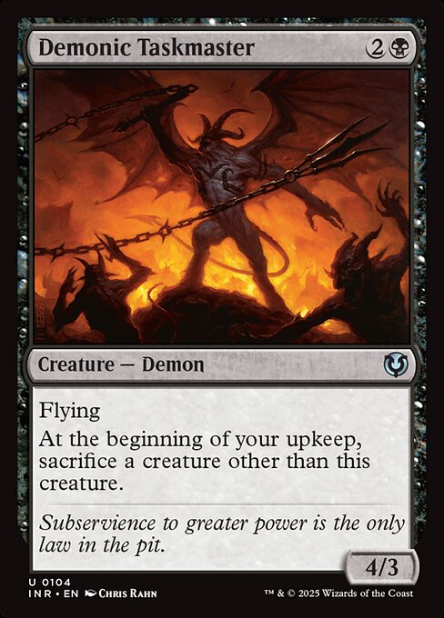 Capataz Demoníaco — Innistrad Remastered 104
