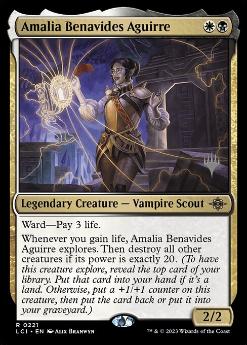 Amalia Benavides Aguirre — The Lost Caverns of Ixalan Promos 221p