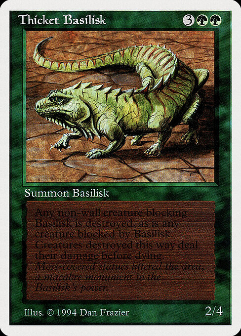 Basilisco do Bosque — Summer Magic / Edgar 218