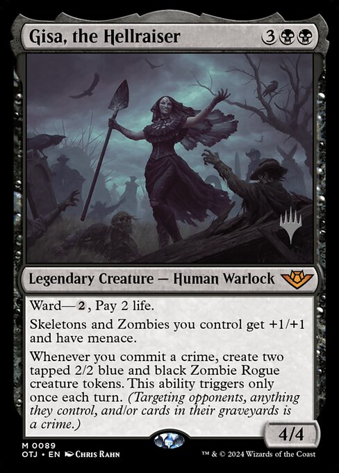 Gisa, Criadora Infernal — Outlaws of Thunder Junction Promos 89p