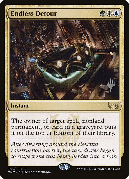 Desvio Interminável — Streets of New Capenna Promos 183p