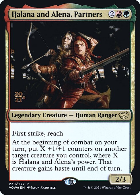 Halana e Alena, Parceiras — Innistrad: Crimson Vow Promos 239s