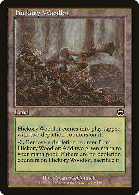 Talhão de Hicórias — Mercadian Masques 319
