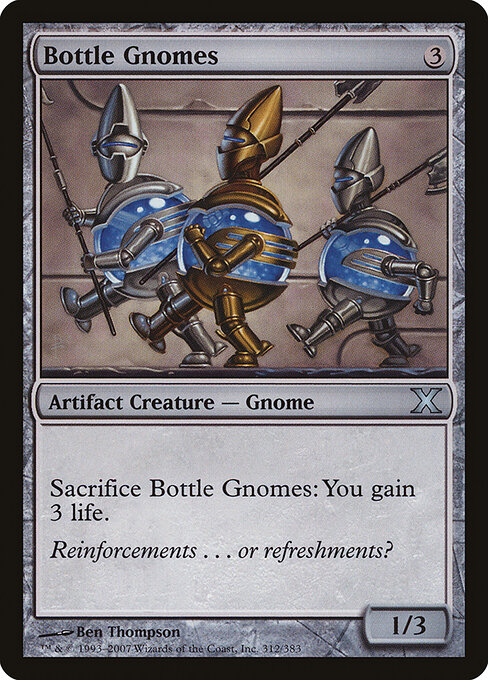 Gnomos de Garrafa — Tenth Edition 312