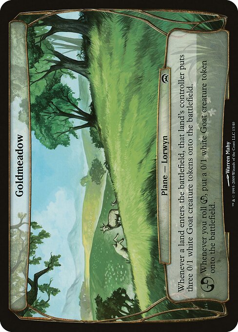 Goldmeadow — Planechase Planes 13