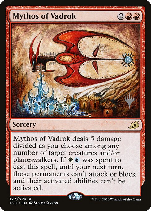 Mito de Vadrok — Ikoria: Lair of Behemoths Promos 127p