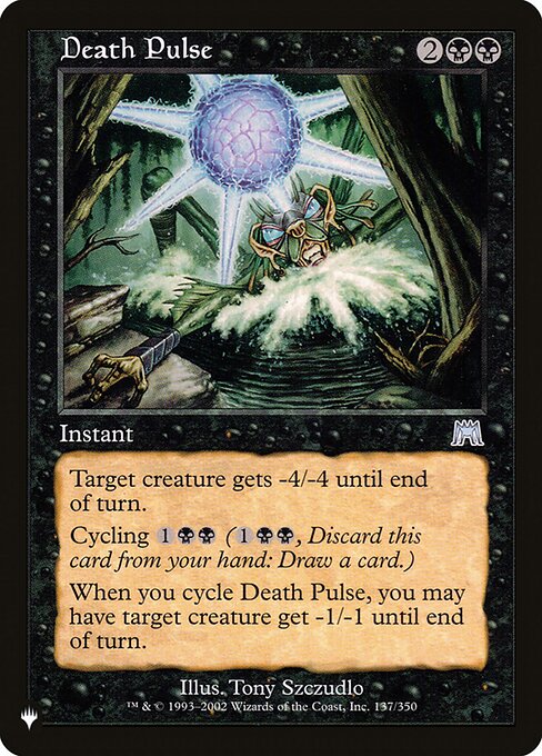 Pulso Mortal — The List ONS-137