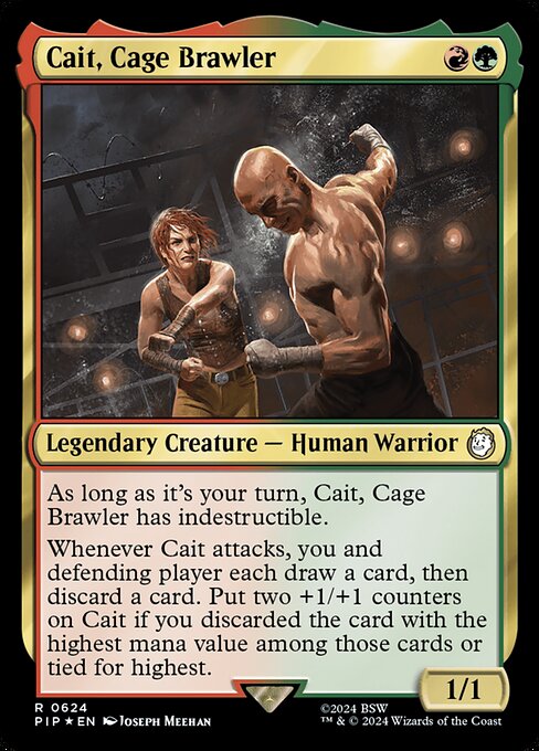 Cait, Cage Brawler — Fallout 624