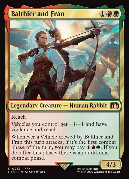 Balthier and Fran — Final Fantasy 213
