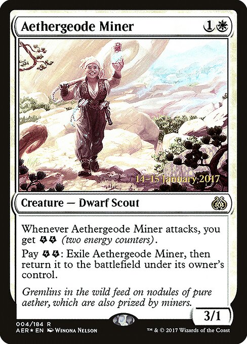 Mineradora do Geodo Etéreo — Aether Revolt Promos 4s