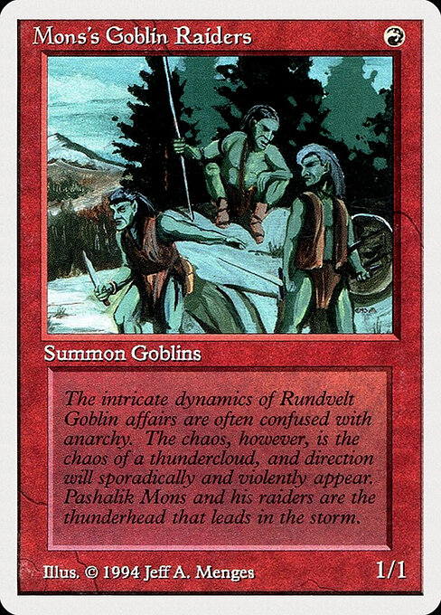 Goblins Salteadores do Mons — Summer Magic / Edgar 167
