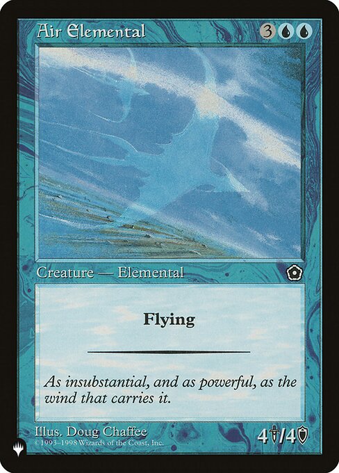 Elemental do Ar — The List P02-31