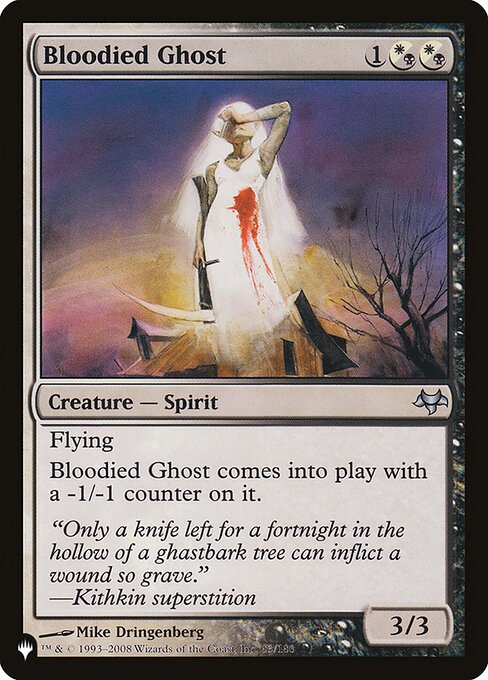 Fantasma Ensangüentado — The List EVE-83