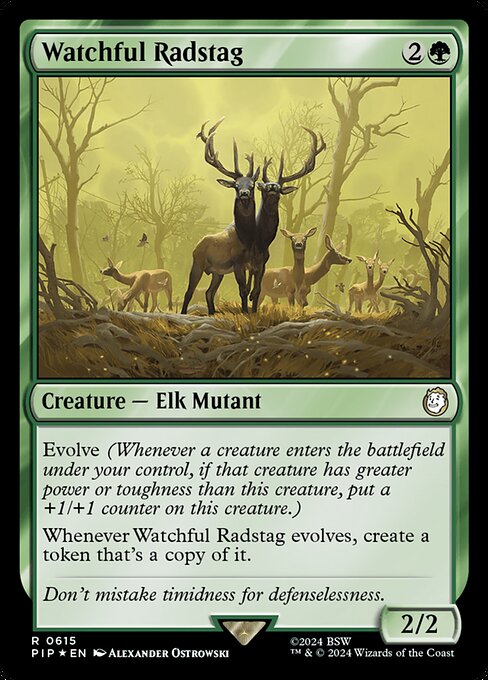 Watchful Radstag — Fallout 615