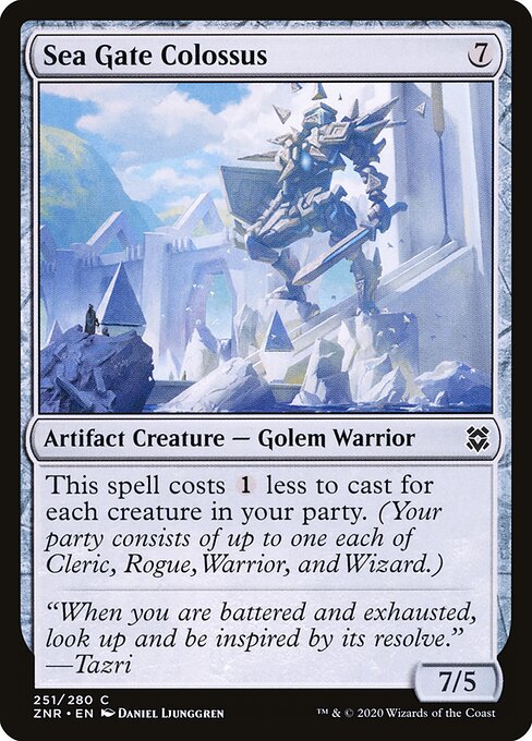 Colosso de Portão Marinho — Zendikar Rising 251