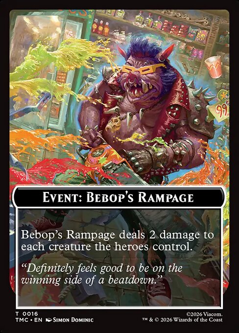 Event: Bebop's Rampage — Teenage Mutant Ninja Turtles Eternal Tokens 16