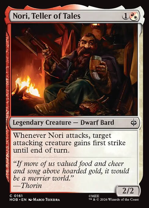 Nori, Teller of Tales — The Hobbit 161