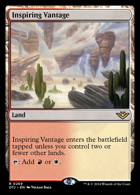 Vantagem Inspiradora — Outlaws of Thunder Junction Promos 269p