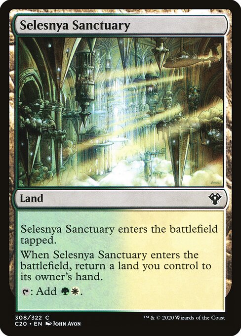 Santuário Selesnya — Commander 2020 308