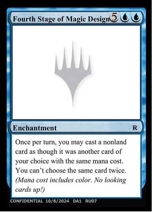 Fourth Stage of Magic Design — Unknown Event RU07b