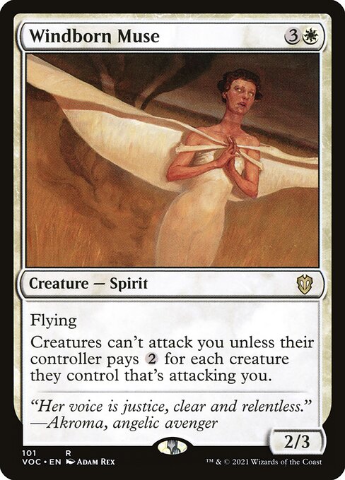 Musa Nascida do Vento — Crimson Vow Commander 101